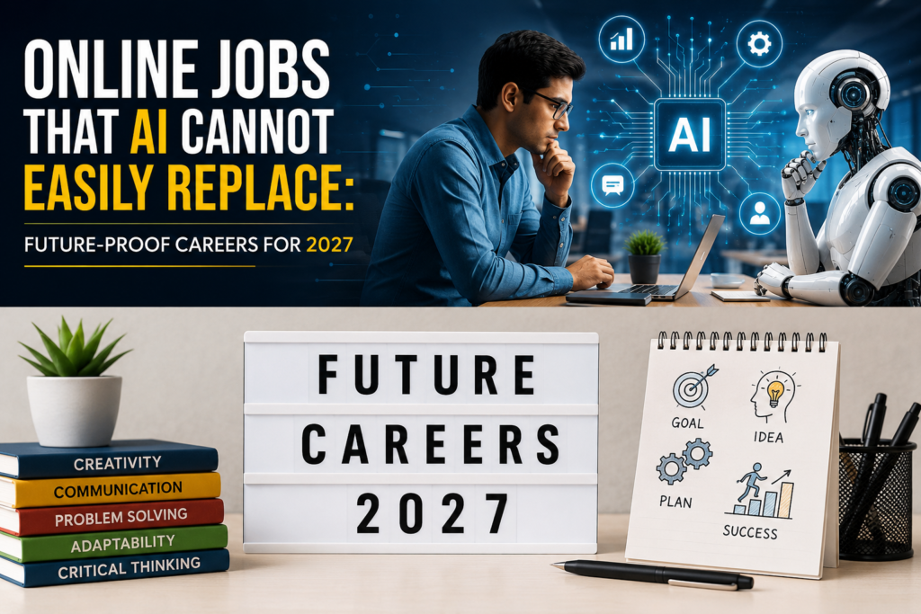 Online Jobs That AI Cannot Easily Replace: Future-Proof Careers for 2027